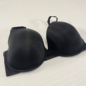 36DDD Victorias Secret Demi Bra Black Underwire Lingerie